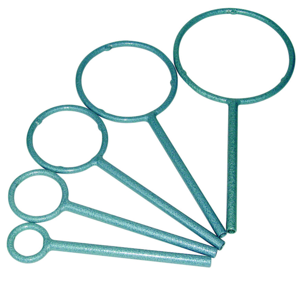 Statiefring 200 mm, gemoffeld  staal, Ø 70 mm, met mof