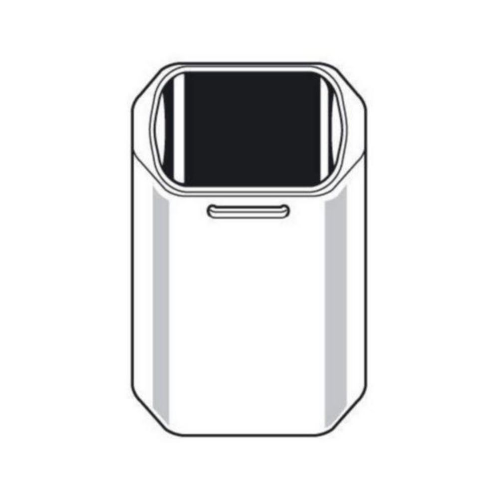 Rechthoekige beker 100 ml,  voor A-4-44 rotor