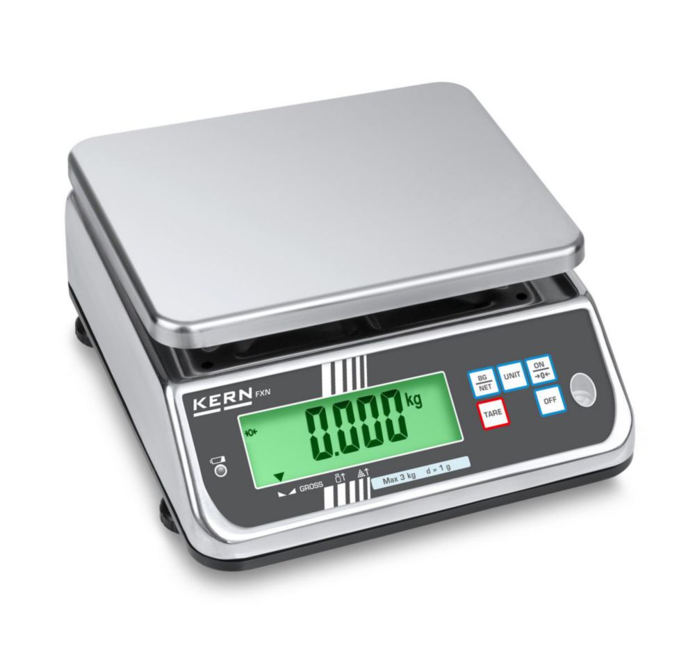 Tafelbalans FXN 3K-3M 3 kg  1g, weegplaat 236x195mm