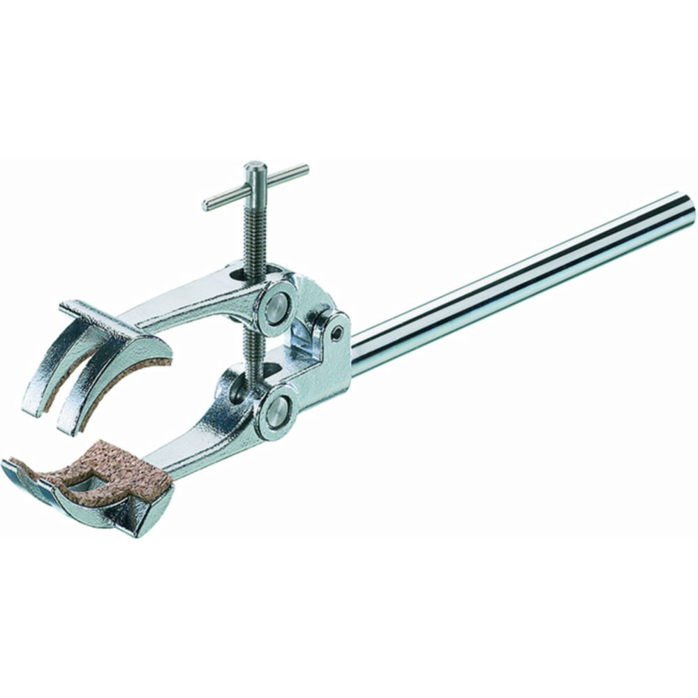 Klem 0-80 mm, nikkel  universeel, met kurkgrip