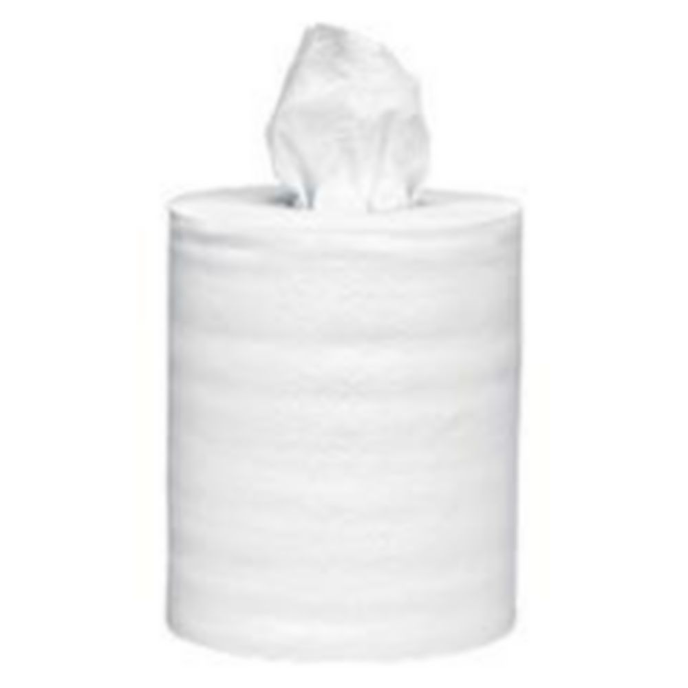 Poetsdoeken L20 Wypall 2-laags  wit, 18,5x42,5 cm 6x300 doeken