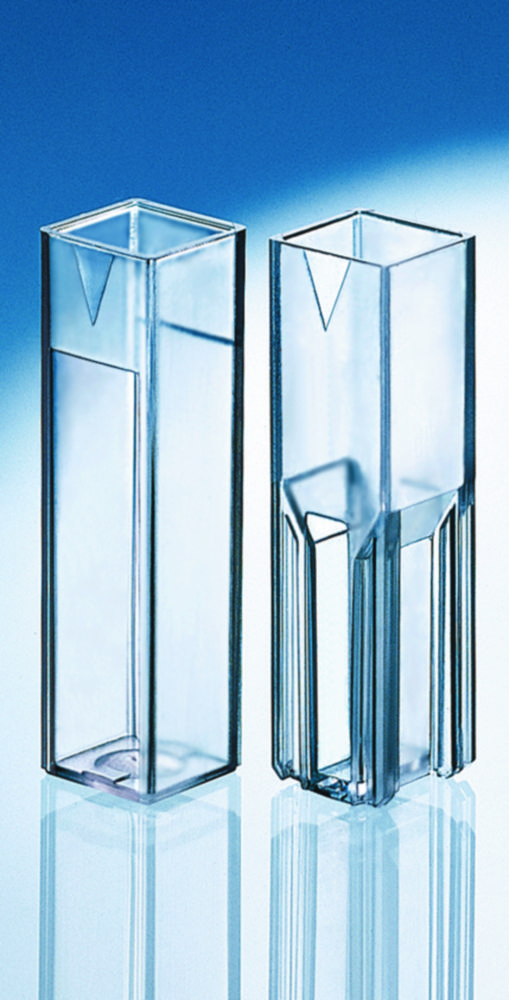 Cuvet macro 2.5ml-4.5ml PMMA verp a 100 st