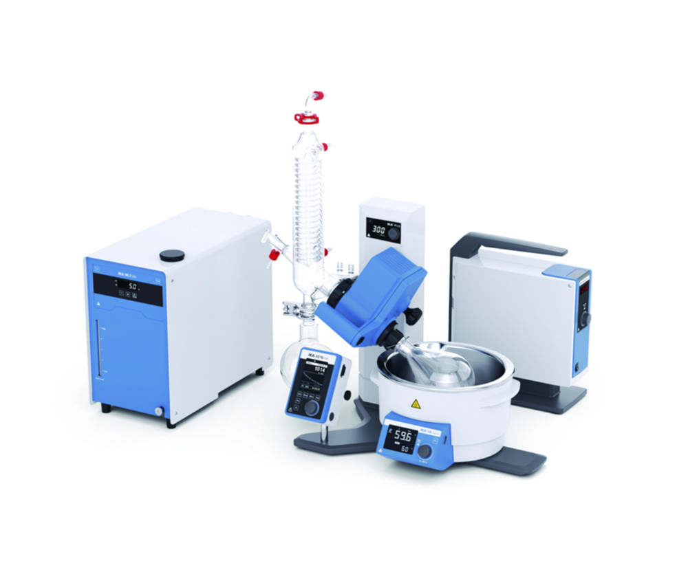 Rotatieverdamper, pakket, RV 8 pro V-C Compleet