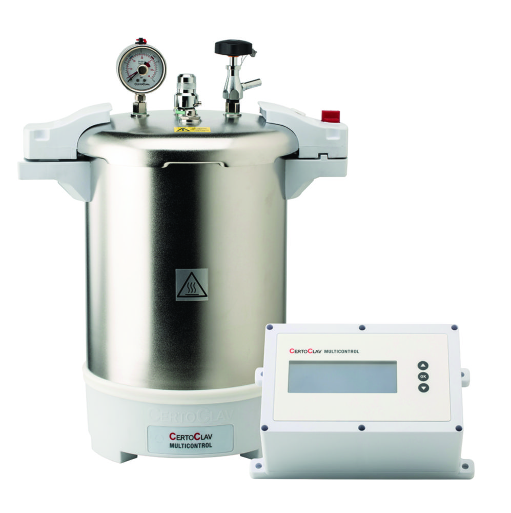 Autoclaaf 18 l,  MultiControl 2, RVS, tot 140°C