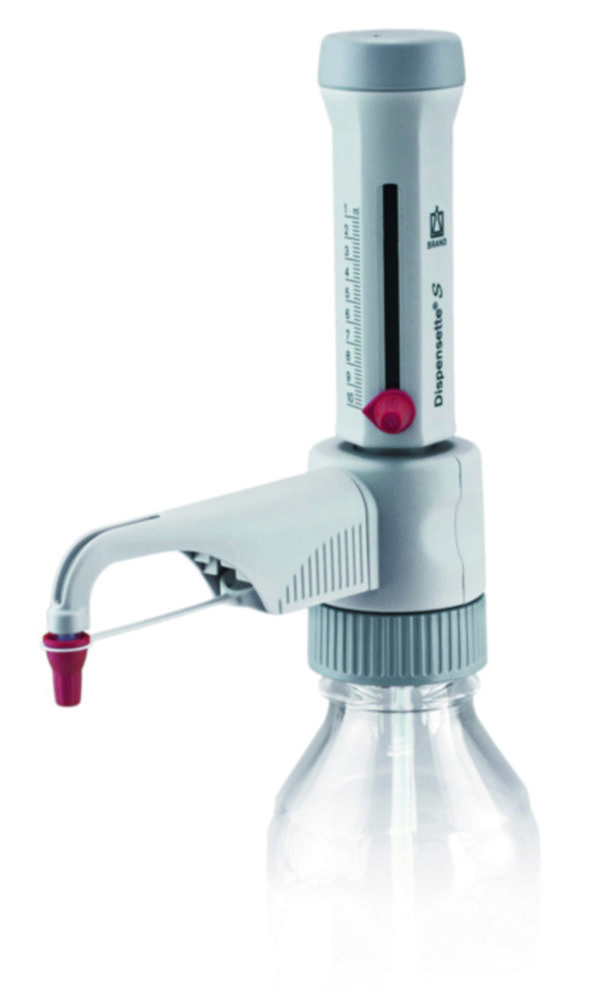 Flesdispenser Dispensette S   Analog 1-10 ml, zonder klep