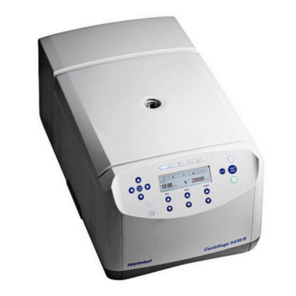 Centrifuge 5430 R, GLP, gekoeld, incl. rotor FA-45-30-11, membraanpaneel