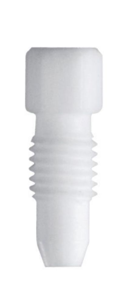 Fitting PTFE met ferrule, voor capilairen Ø 1,6 mm, wit