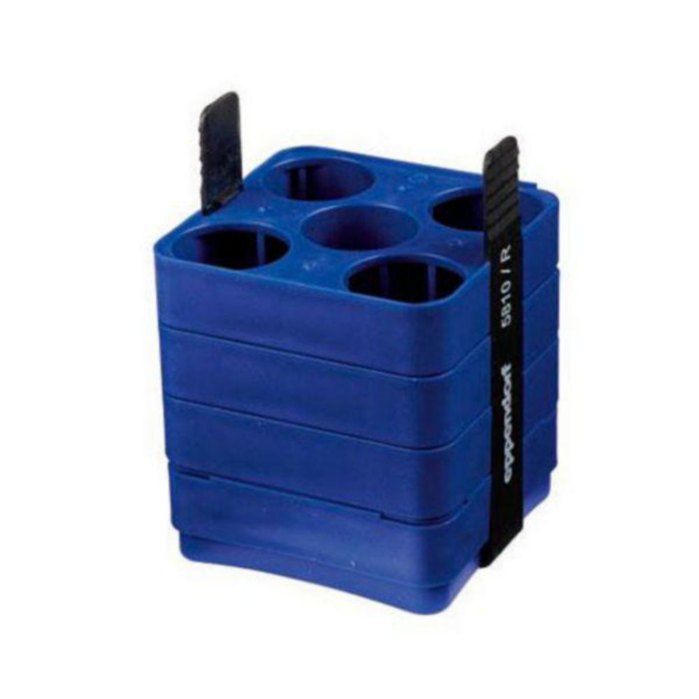 Adapter voor 5 ronde buizen van 50ml, of 500 ml rechthoekige bucket