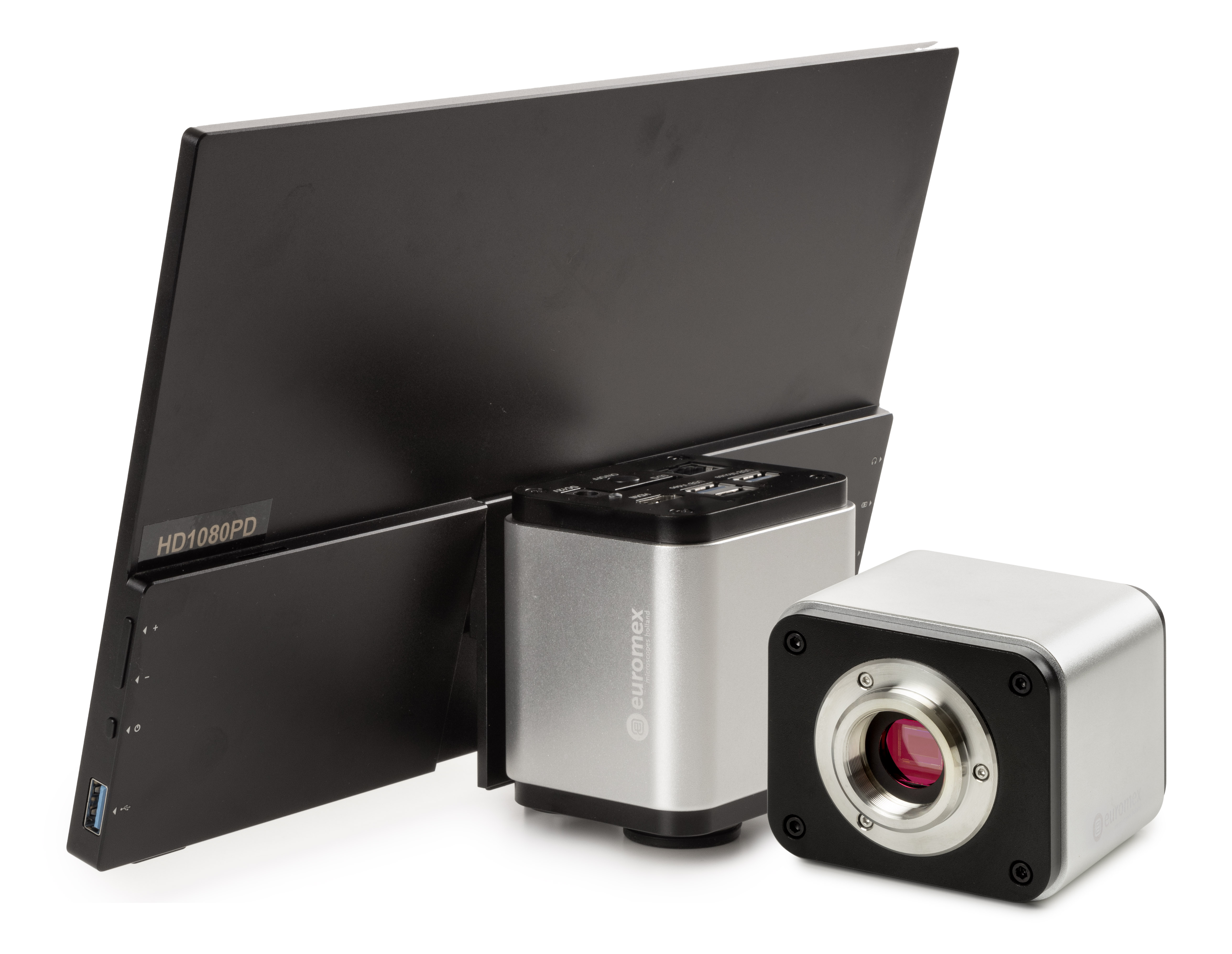 Microscoopcamera UHD-4K, met Sony 4K sensor, inclusief 11,6 inch HD scherm