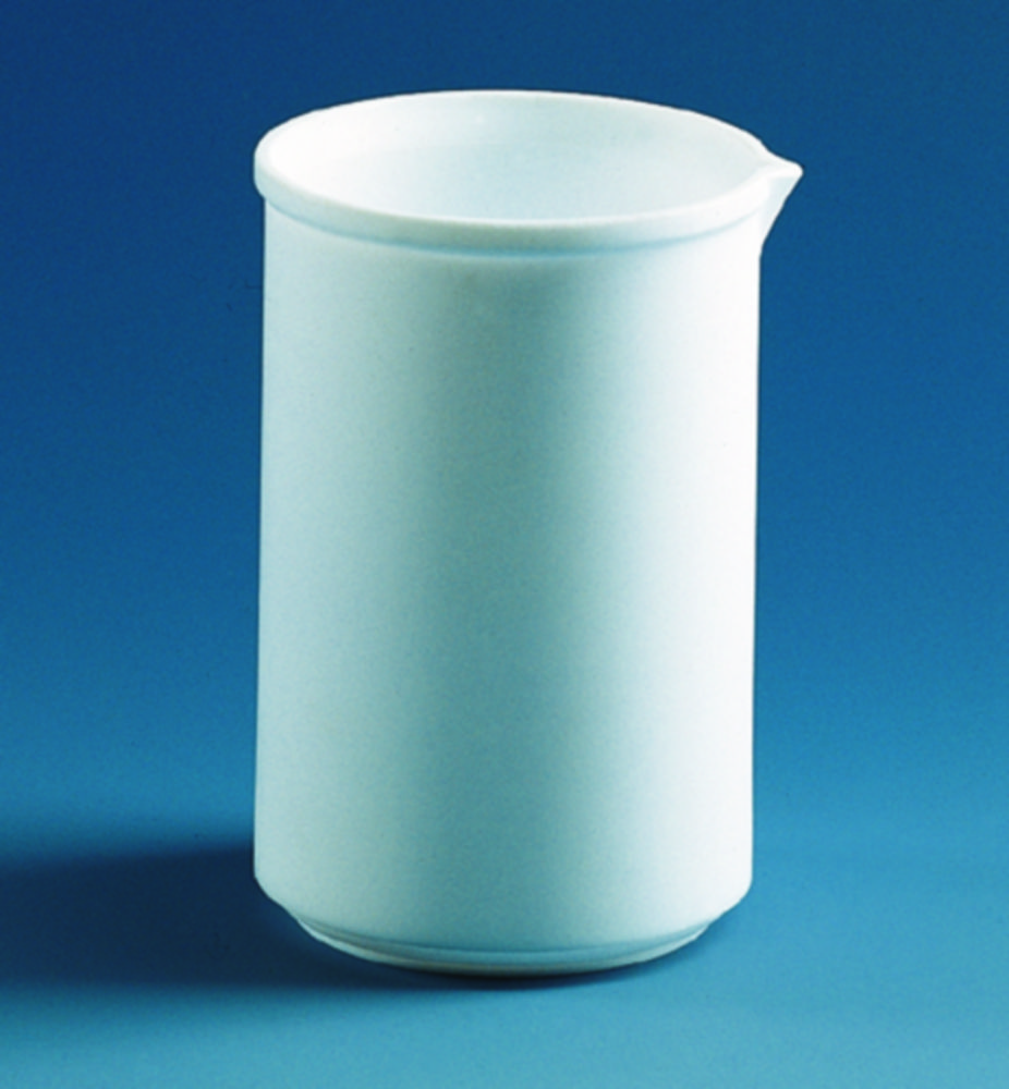 Beker 500 ml, PTFE, low form