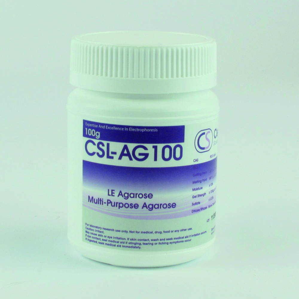 Agarosepoeder voor gel  elektroforese