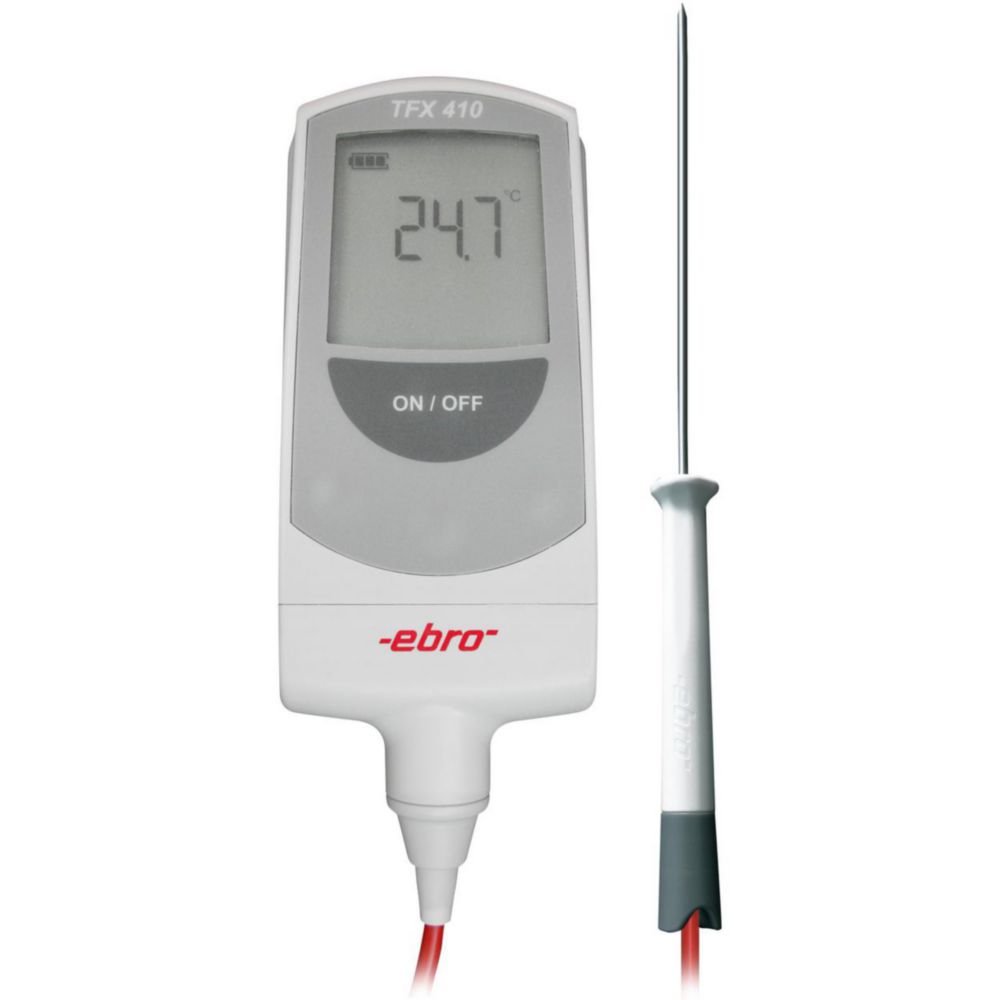 Thermometer TFX 410 flexibele  kabel,niet afkoppelbare Pt1000