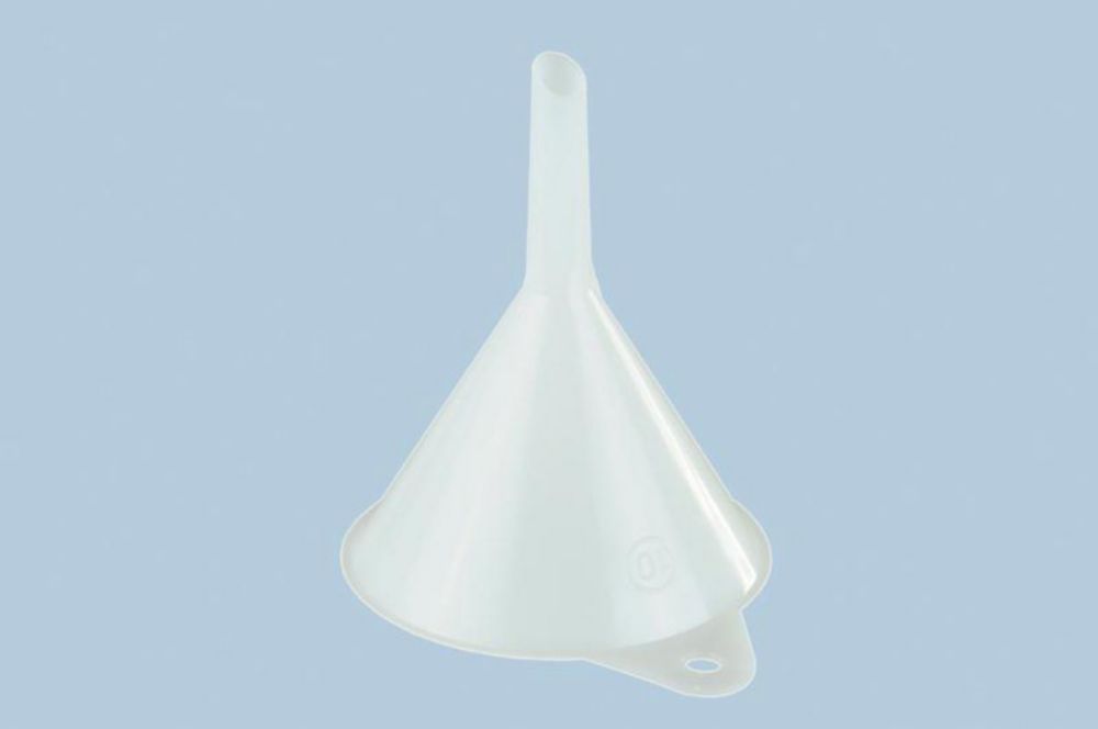 Trechter Ø 100 mm, HDPE  vuller Ø 12 mm