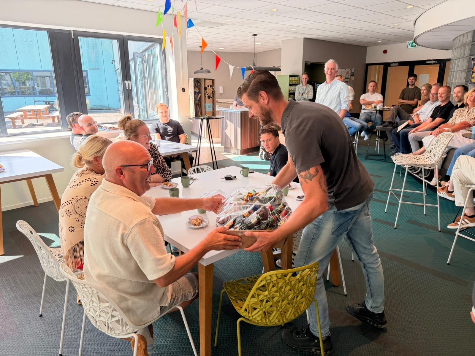 Thomas Bos 40 jaar in dienst bij Boom