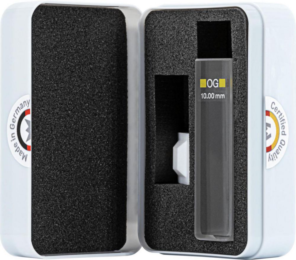 Cuvet 10 mm Optisch lichtweg verp. a 2st, Glas