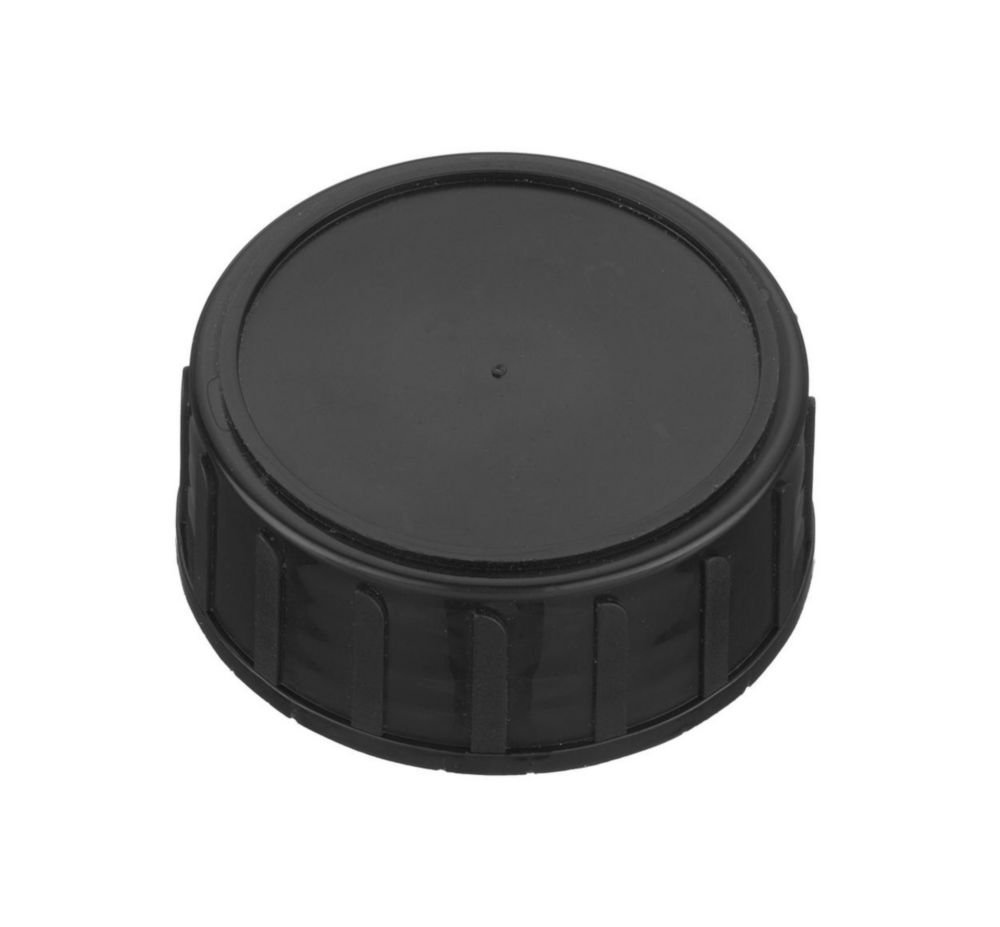 Dop PP zwart,32mm,m.PE-inlage  tbv.HDPE vierk.fles WM 100ml