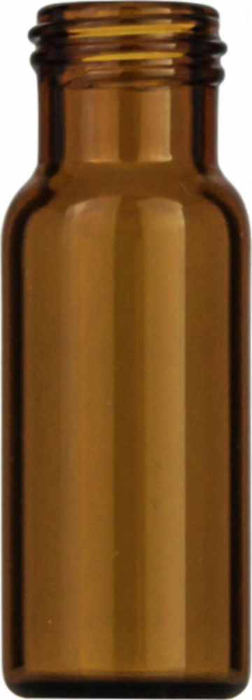 Vials 1,5 ml, glas 32x11,6 mm  bruin, schroefnek N9, label, v