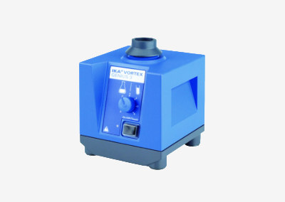 lab blender, vortex mixer, microcentrifuge, blauw apparaat, orbi"tale mixer