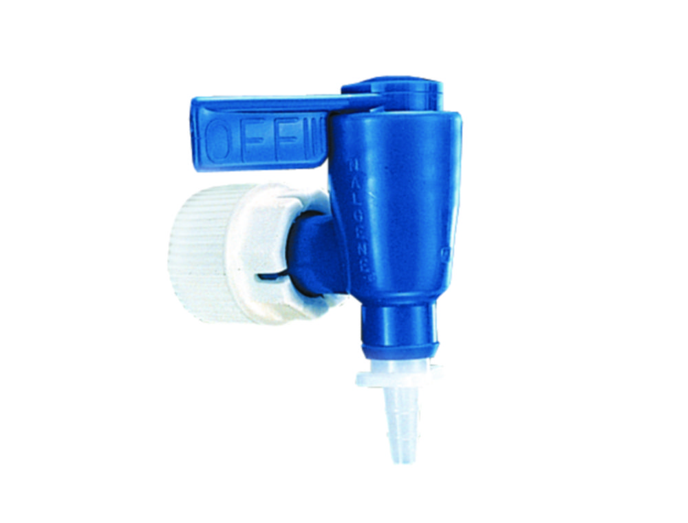 Kraan, snelsluitend type 6422  Nalgene, PP