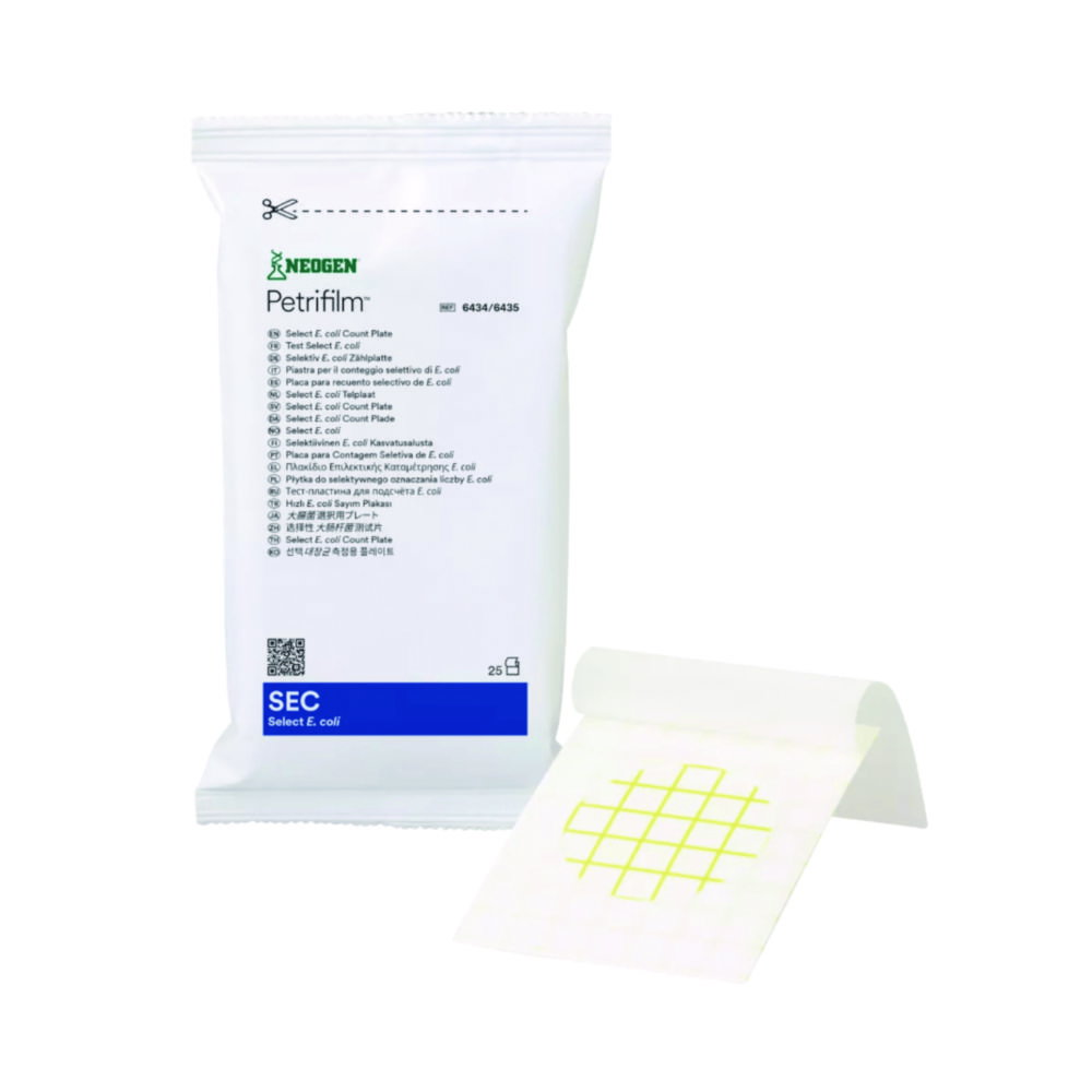 testkit, E. coli, kweekplaat, petri schaal, steriel zakje