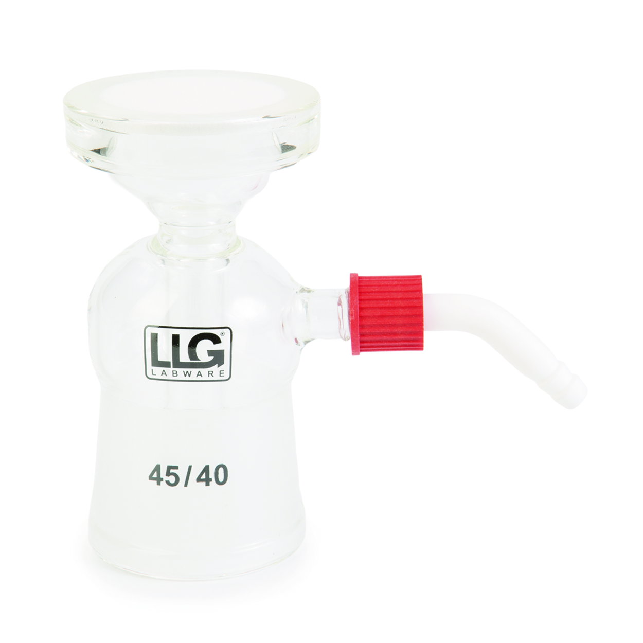 labware, glasapparaat, glasvessel, jointed adaptor, rode dop