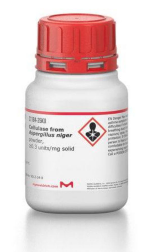 Cellulase From Aspergillus  niger, 5000 units