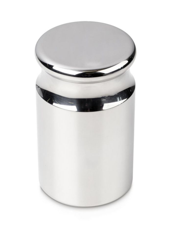 Gewicht E2, 5 kg, roestvaststaal, compacte vorm