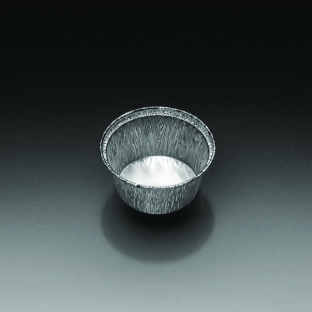 Weegschaaltjes, aluminium, 110 ml, Ø x H 80 x 34 mm