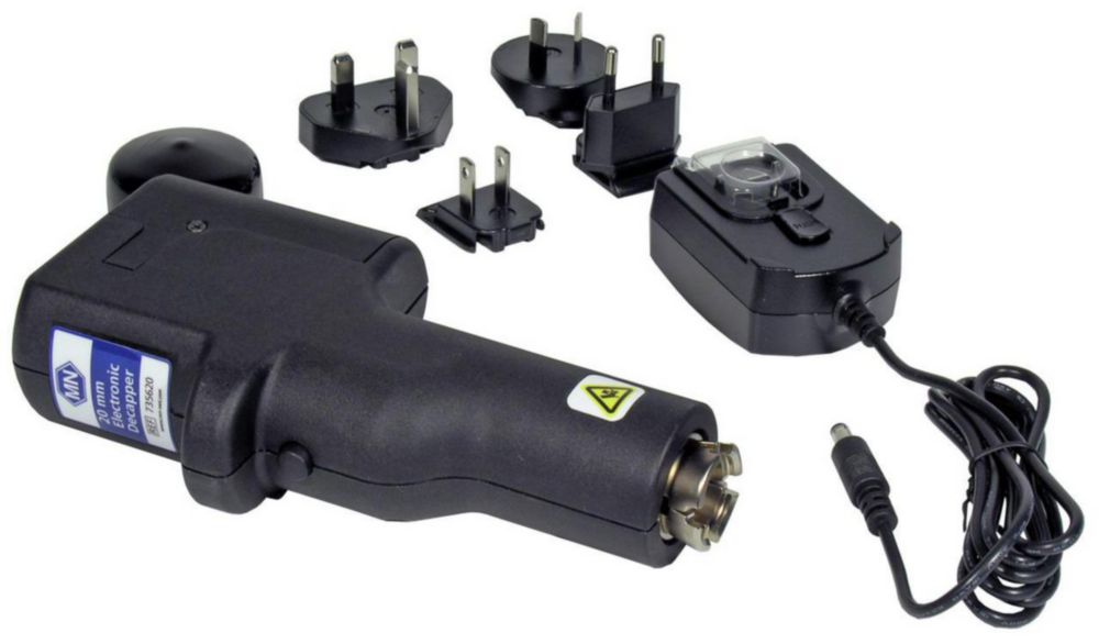 Decapper f. 20mm Alu. Caps, electronic