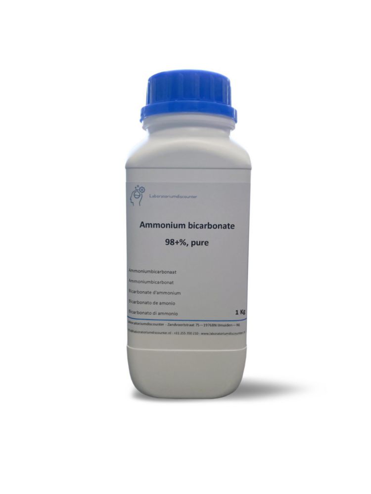 Ammonium Bicarbonate, 98%, Pure