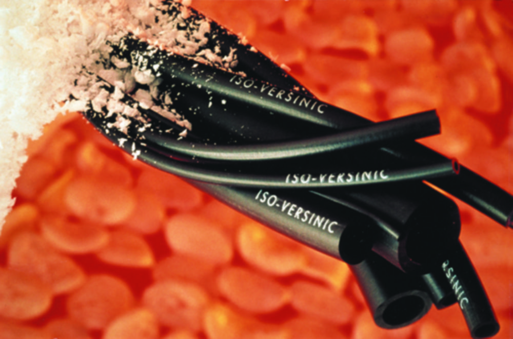 Slang Isoversinic Øixu= 4x6 mm  zwart, 1 meter