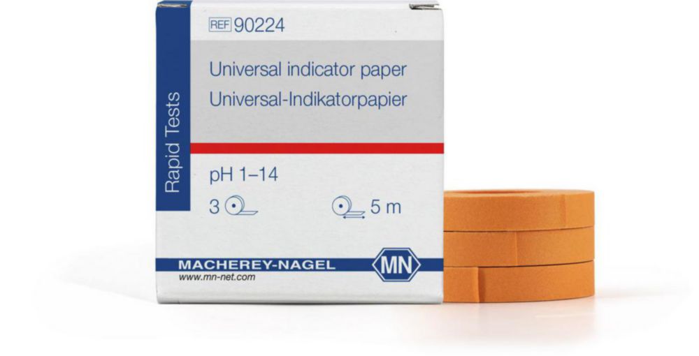 pH indicatorpapier pH 1-14  navulverpakking, 3 stuks