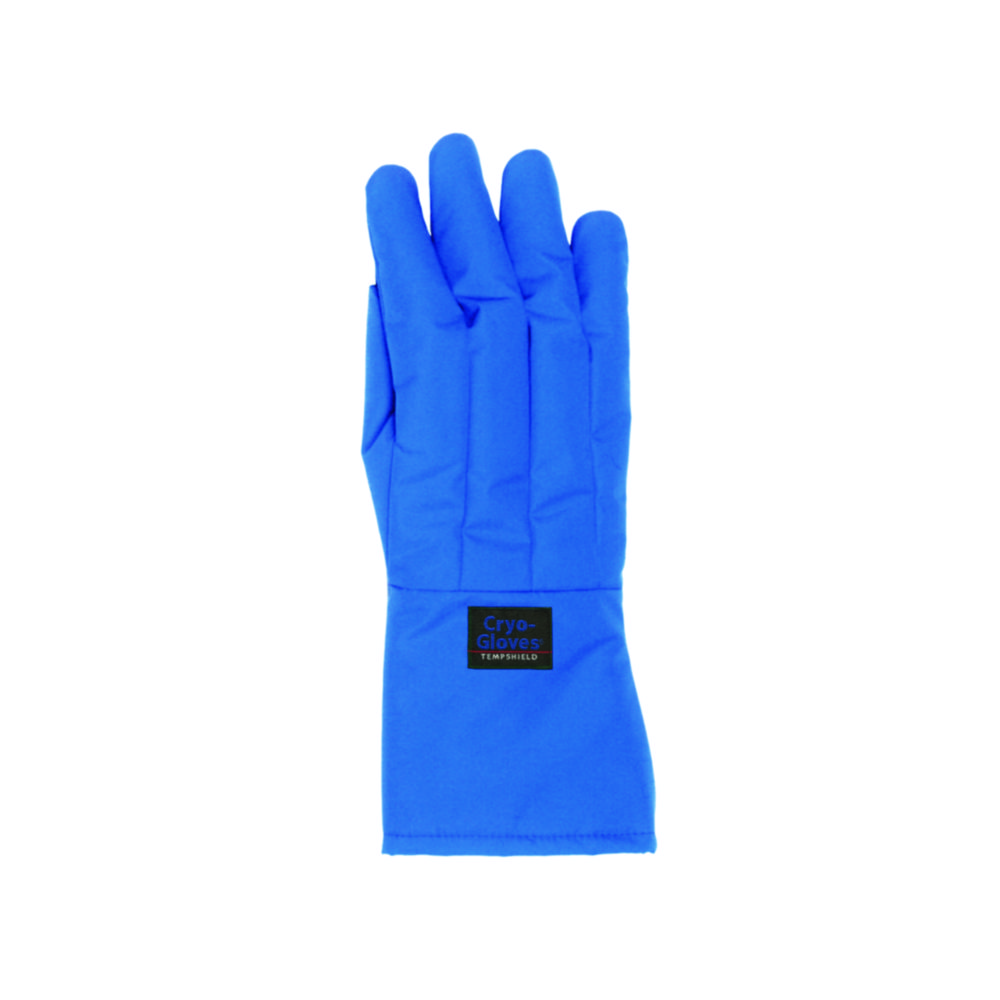 Cryohandschoenen, maat L, lengte 400 mm, onderarmlang, standaard, blauw