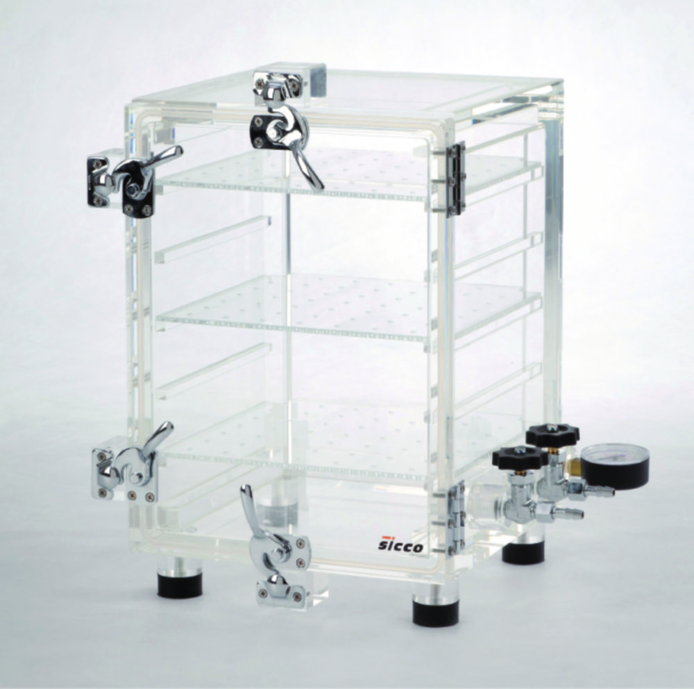 Vacuümexsiccator 2 type 1000 ACRYL, i260x250x360 mm