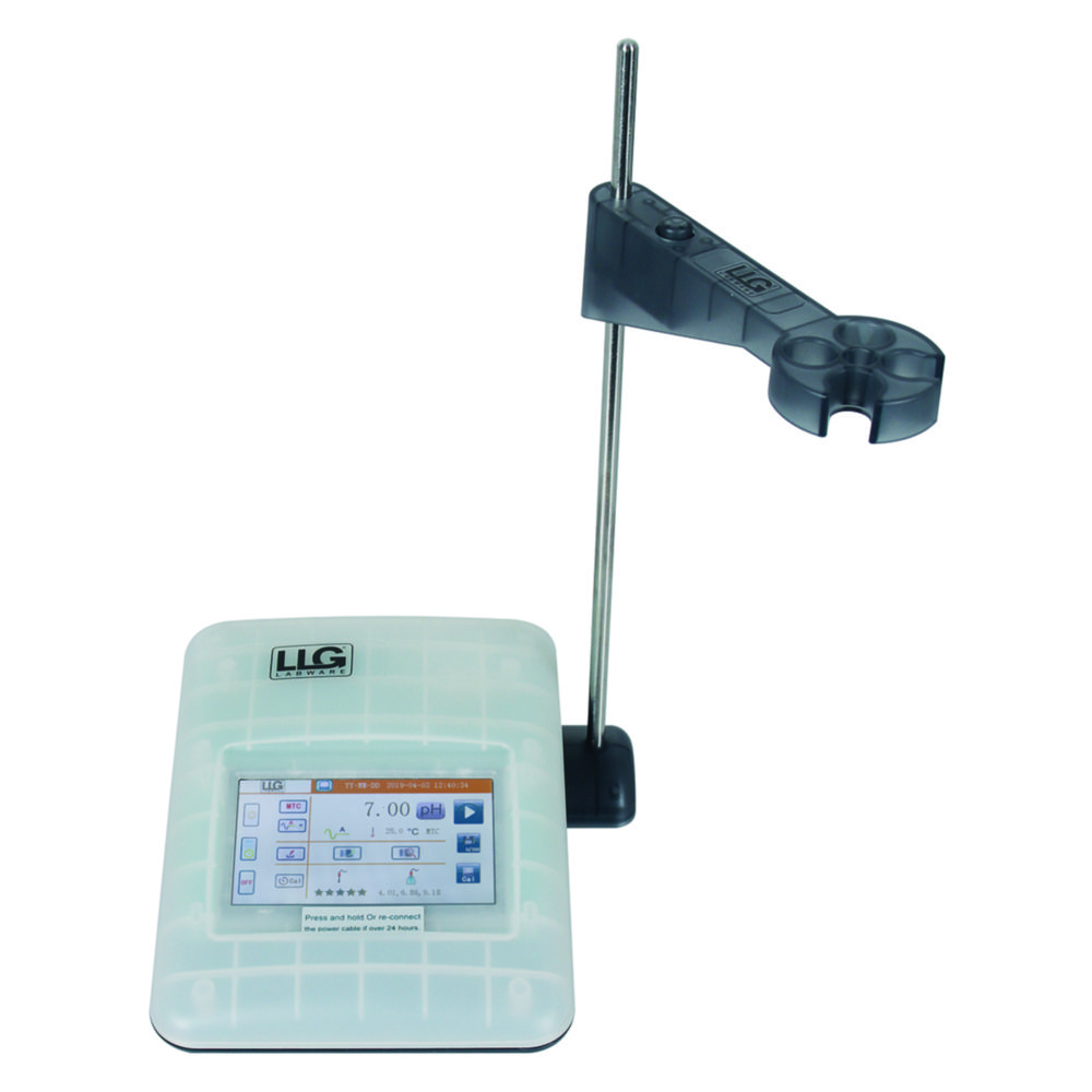 ph meter set 7, pH 0-14, met elektrodehouder