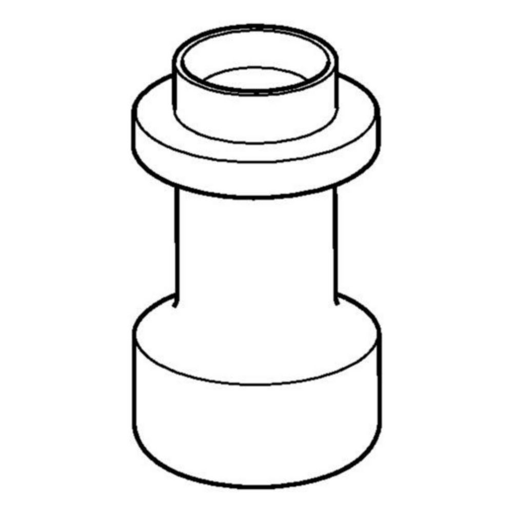 Adapter voor 1 vat, afgeschuind 50 mL voor 250 ml rechthoekige emmers in rotor FA-6x250