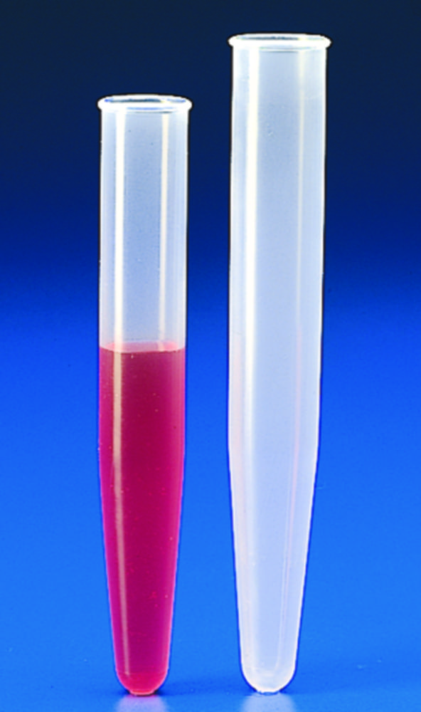 Centrifugebuis 10 ml, PP  Ø 16 mm, hoogte 108 mm conisch