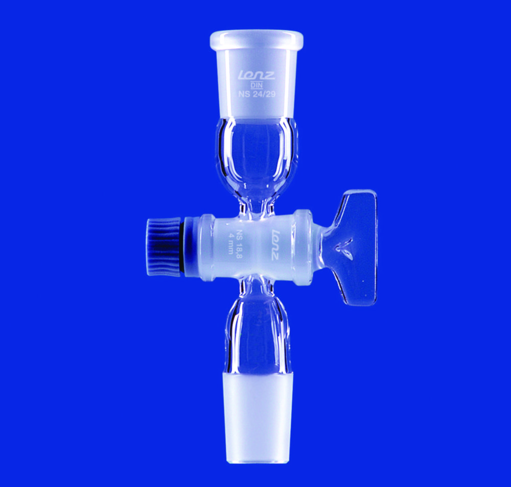 Tussenstuk met NS-Kraan Kern 29/32 huls 29/32