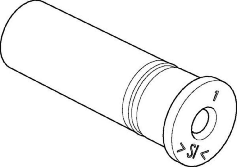 Pipetadapter voor Eppendorf Pipet Helper, silicoon