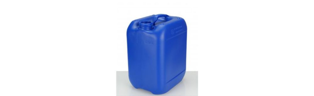 Jerrycan 10 l, HDPE, blauw  UN-keur, DIN 51, zonder dop