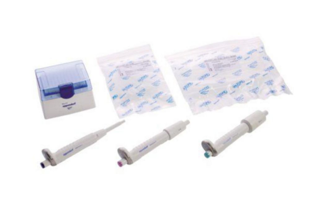 Pipet Reference 2, optie 3 GL 3-pack 100-1000µl/0,5-5/1-10ml