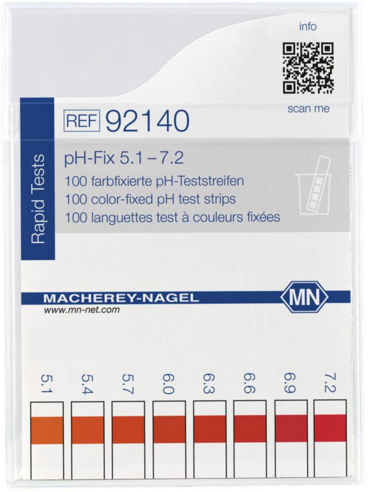 pH indicatorstrips pH 5,1-7,2  niet bloedend