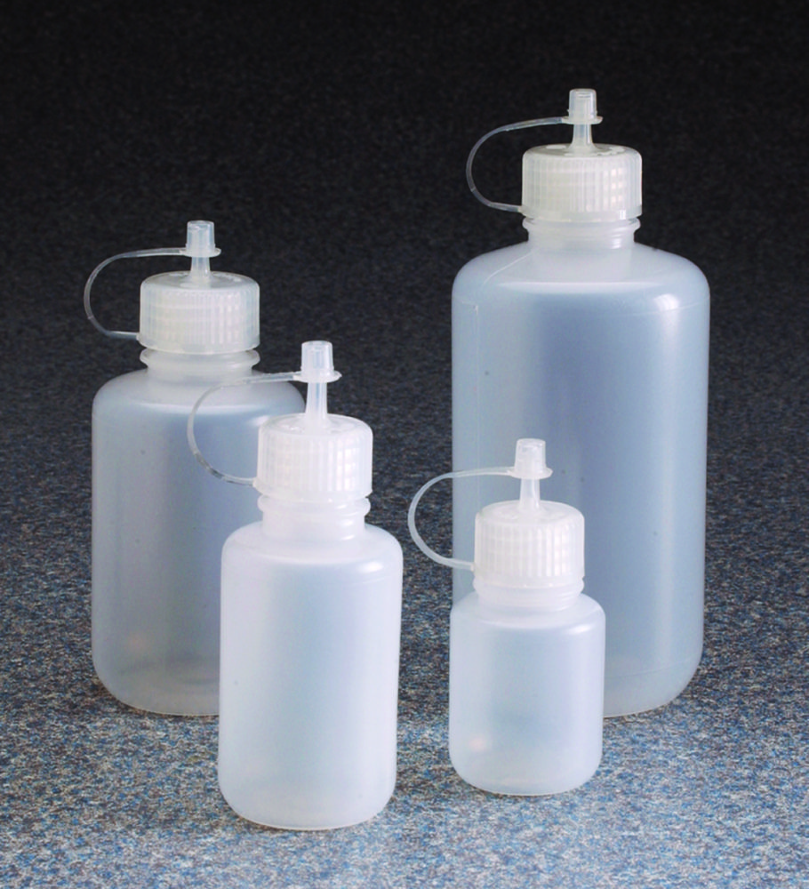 Druppelfles 250 ml, LDPE met PP dop 24 mm