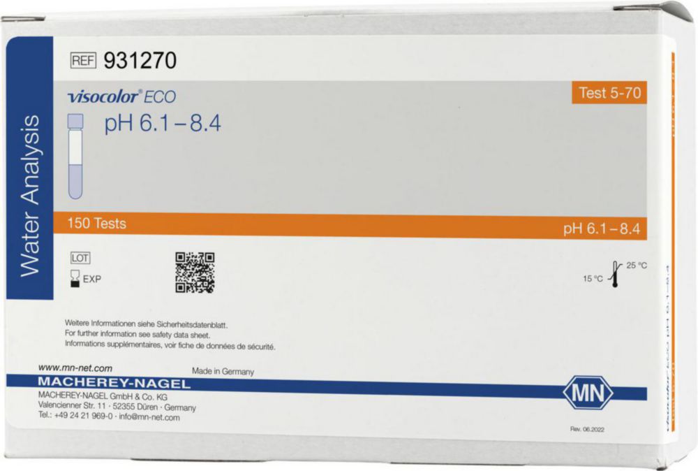 Visocolor ECO pH 6.0-8.2,  Navulling