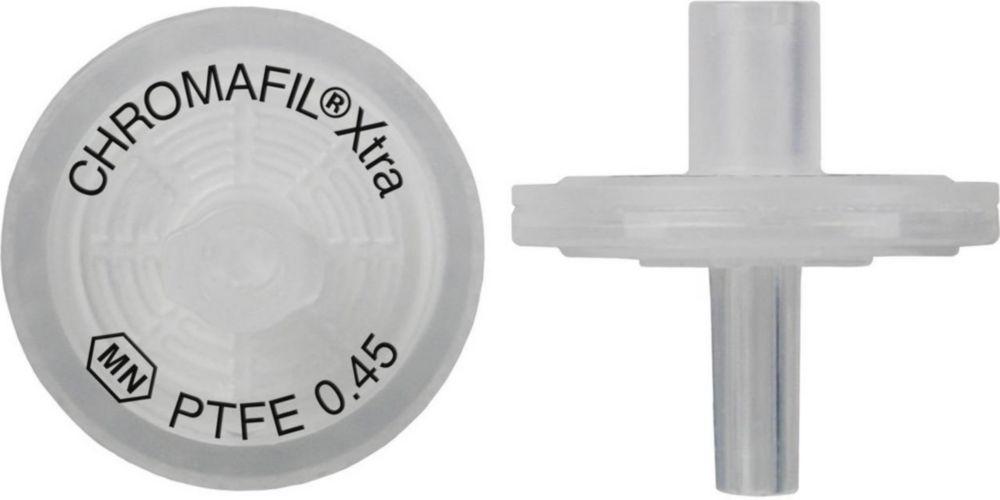 Spuitfilters Chromafil PTFE  Ø 13 mm, 0,45 µm, PP kleurl.
