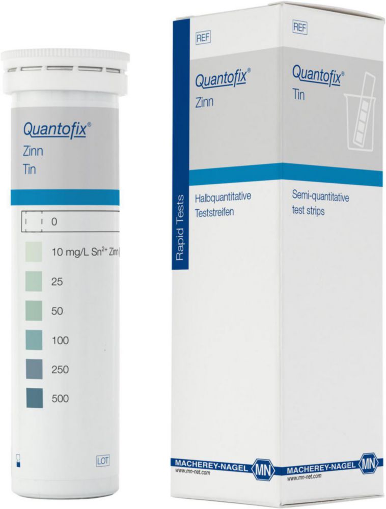 Quantofix teststaafjes Tin 0-500 mg/l