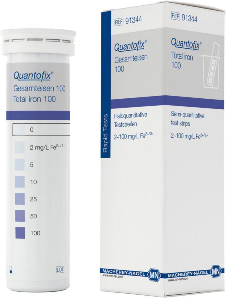 Quantofix ijzer  0-100 mg/Fe