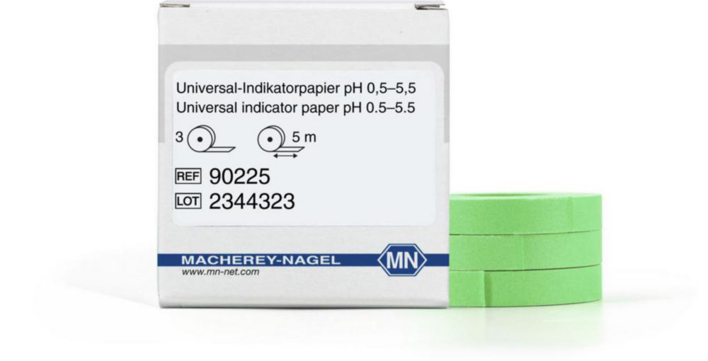 pH indicatorpapier pH 0,5-5,5  navulverpakking