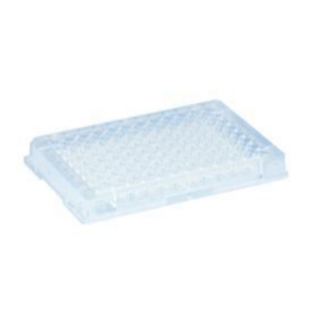 Microtestplaten, PS, 96-wells, 310 µl, U-well, transparant, steriel