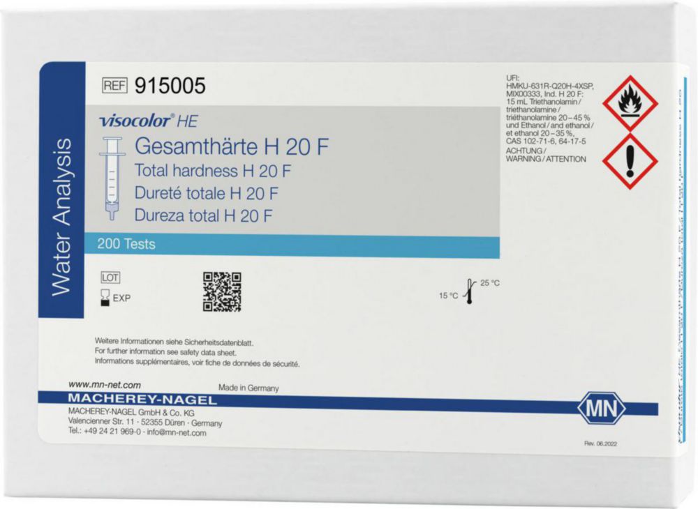 Visocolor-set totale hardheid  H20F